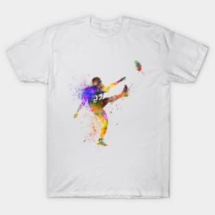 American football in watercolor T-Shirt